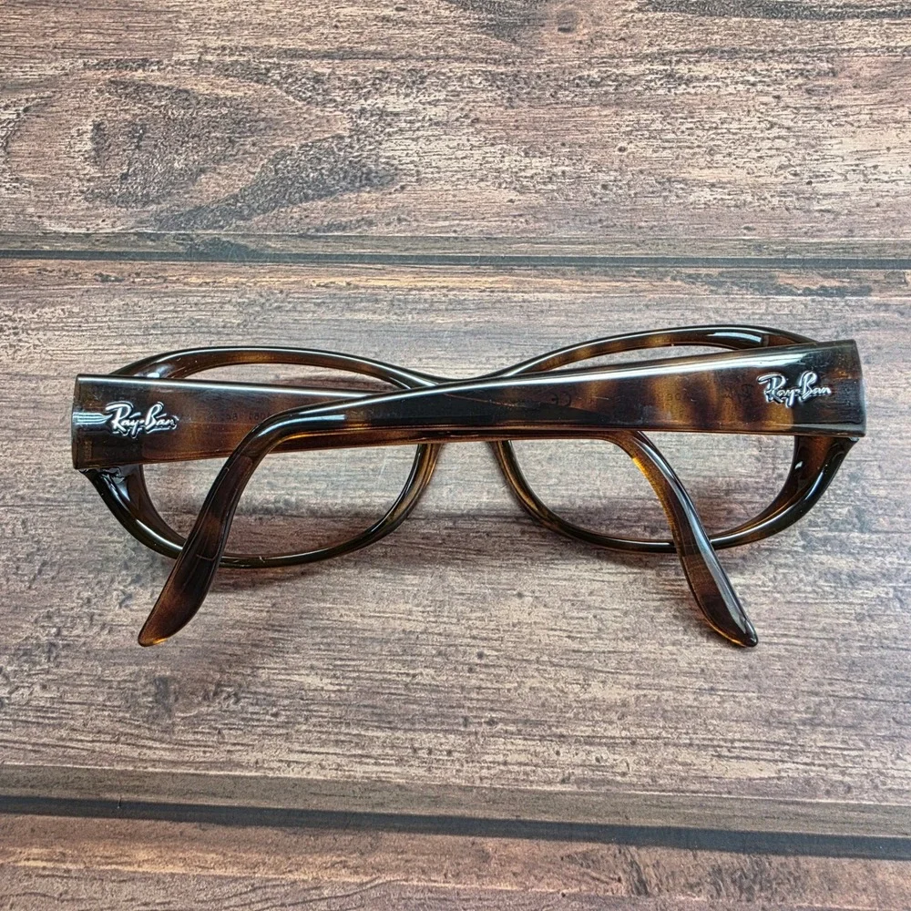Ray-Ban RB 4061 642/57 Tortoise Butterfly Eyeglass Frames Made in Italy